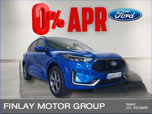 Ford Kuga SUV, Petrol Plug-in Hybrid, 2025, Blue