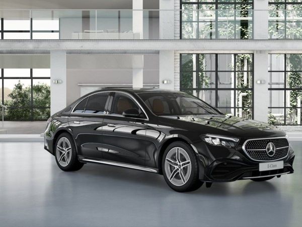 Mercedes-Benz E-Class Saloon, Diesel Plug-in Hybrid, 2025, Black