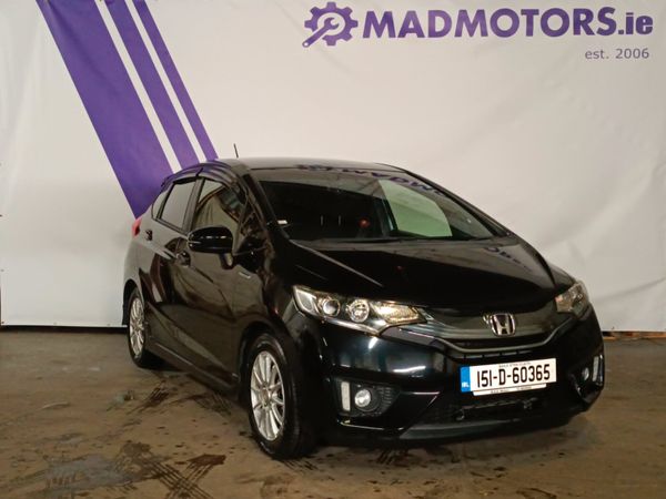 Honda Fit Hatchback, Petrol Hybrid, 2015, Black