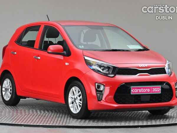 Kia Picanto Hatchback, Petrol, 2022, Red