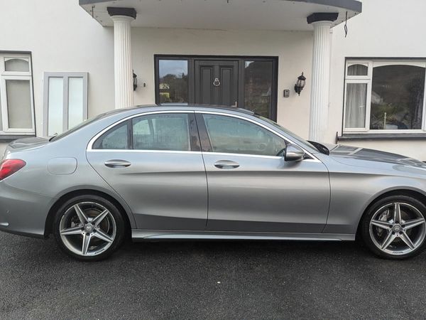 Mercedes-Benz C-Class Saloon, Diesel, 2015, Silver