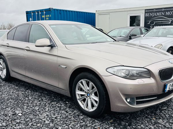 BMW 5-Series Saloon, Diesel, 2012, Silver