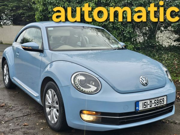 Volkswagen Beetle Hatchback, Petrol, 2015, Blue