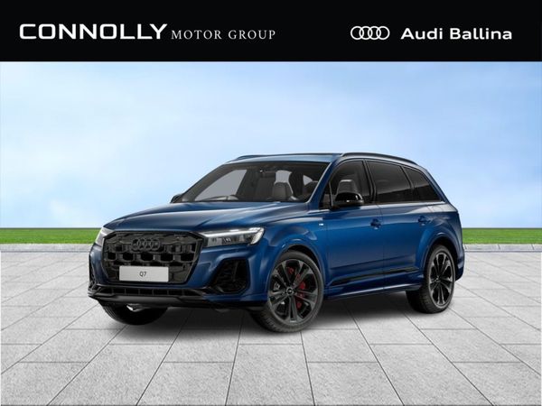 Audi Q7 SUV, Petrol Plug-in Hybrid, 2025, Ascari Blue Metallic