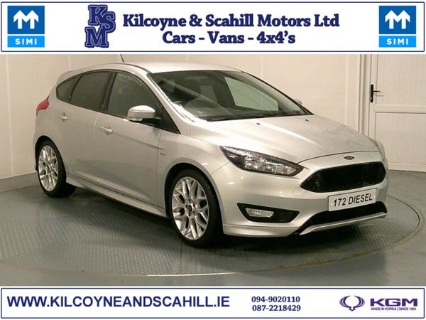 Ford Focus Hatchback, Diesel, 2017, Silver