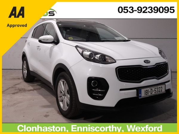 Kia Sportage SUV, Diesel, 2018, White