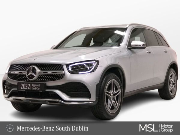 Mercedes-Benz GLC SUV, Petrol Plug-in Hybrid, 2022, Silver