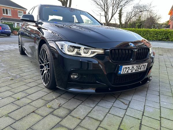 BMW 3-Series Saloon, Petrol Plug-in Hybrid, 2017, Black