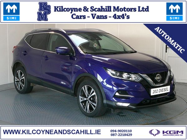 Nissan Qashqai SUV, Diesel, 2020, Blue