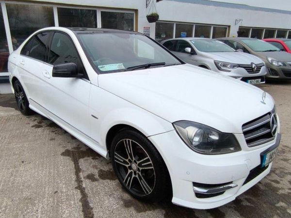 Mercedes-Benz C-Class Saloon, Diesel, 2014, White