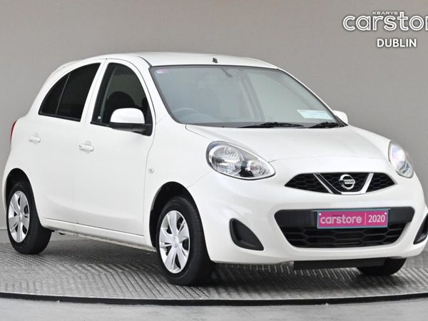 Nissan March Hatchback, Petrol, 2020, White