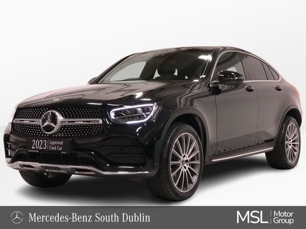 Mercedes-Benz GLC Coupe, Diesel Plug-in Hybrid, 2023, Black