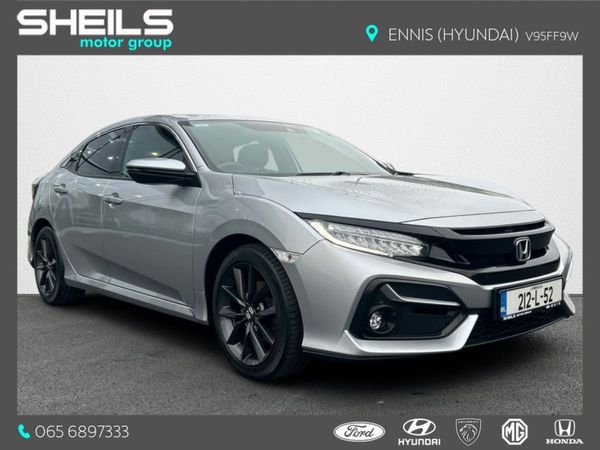 Honda Civic Hatchback, Petrol, 2021, Silver