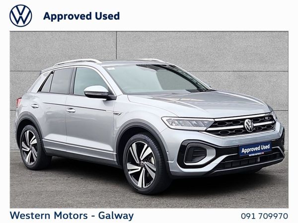 Volkswagen T-Roc SUV, Petrol, 2024, Silver