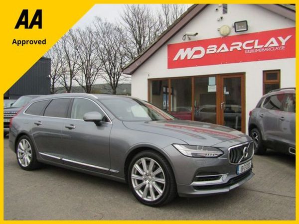 Volvo V90 Estate, Hybrid, 2018, Grey