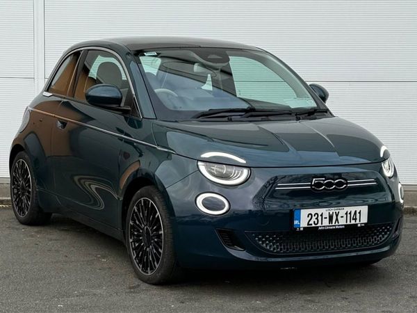 Fiat 500e Hatchback, Electric, 2023, Green