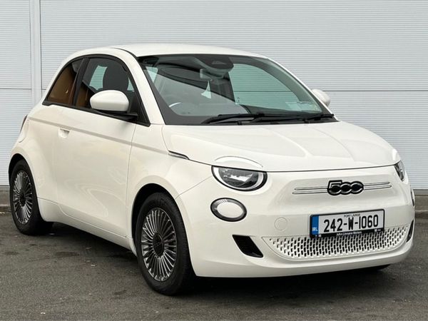 Fiat 500e Hatchback, Electric, 2024, White