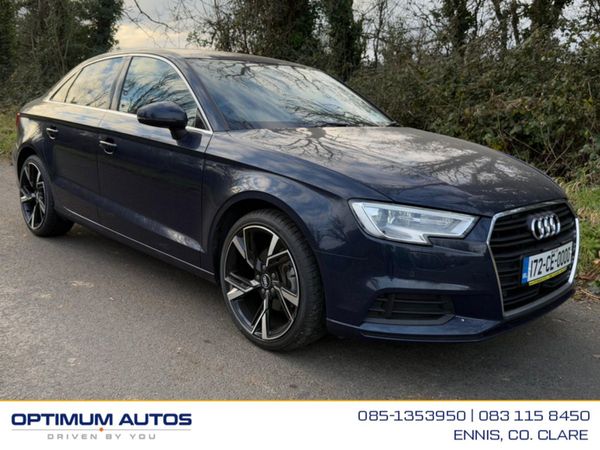 Audi A3 Saloon, Petrol, 2017, Blue