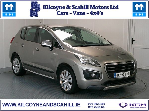 Peugeot 3008 SUV, Diesel, 2014, Grey