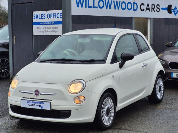 Fiat 500 Hatchback, Petrol, 2014, White