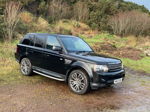 Land Rover Range Rover Sport SUV, Diesel, 2012, Black