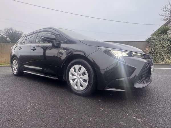 Toyota Corolla Estate, Petrol Hybrid, 2020, Black