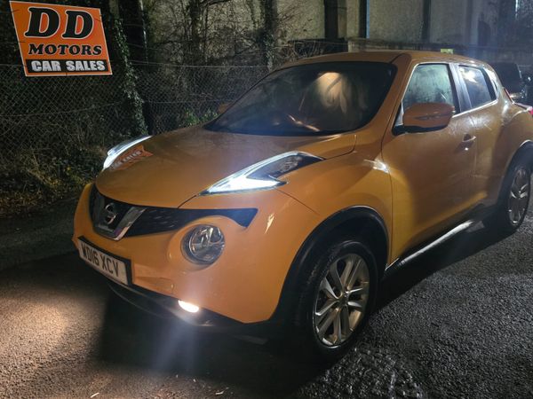 Nissan Juke SUV, Petrol, 2016, Yellow