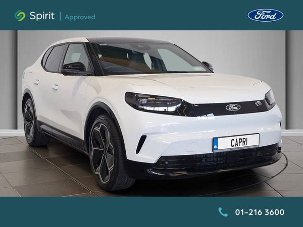 Ford Capri SUV, Electric, 2025, White