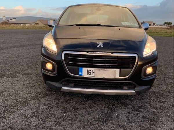 Peugeot 3008 SUV, Diesel, 2016, Black