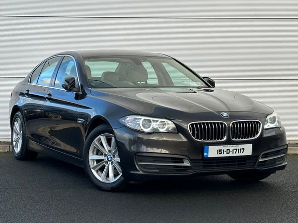 BMW 5-Series Saloon, Diesel, 2015, Grey