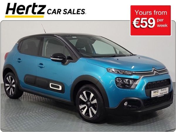 Citroen C3 Hatchback, Petrol, 2023, Blue