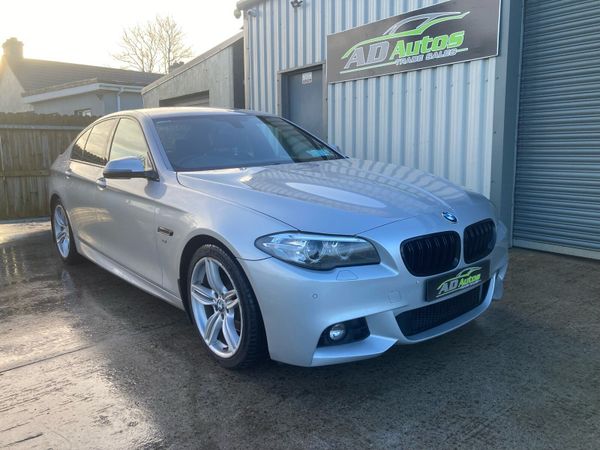 BMW 5-Series Saloon, Diesel, 2016, Silver