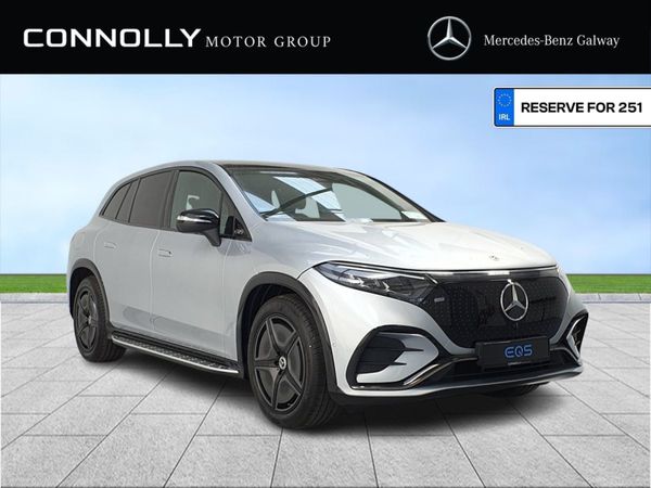Mercedes-Benz EQS SUV, Electric, 2025, Silver