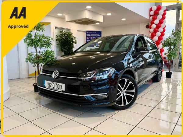 Volkswagen Golf Hatchback, Petrol, 2019, Black