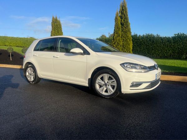 Volkswagen Golf Hatchback, Diesel, 2019, White