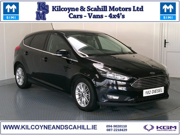 Ford Focus Hatchback, Diesel, 2018, Black