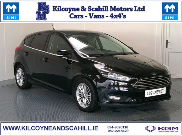 Ford Focus Hatchback, Diesel, 2018, Black