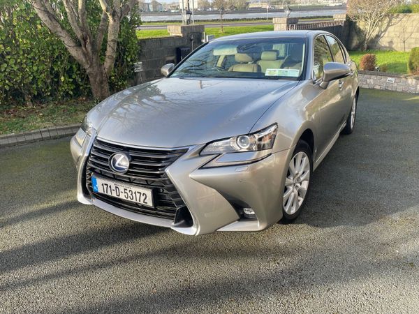 Lexus GS Saloon, Petrol Hybrid, 2017, Silver