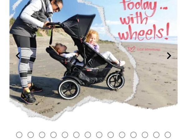 Double buggy for newborn and toddler on sale