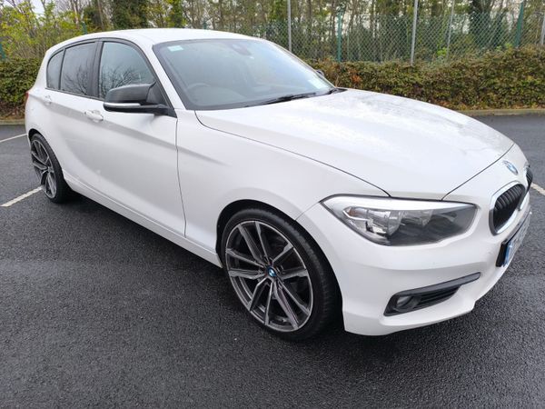 BMW 1-Series Hatchback, Diesel, 2017, White