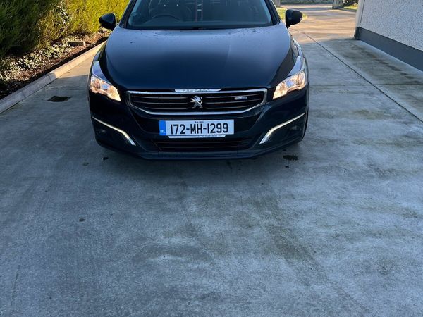 Peugeot 508 Saloon, Diesel, 2017, Blue