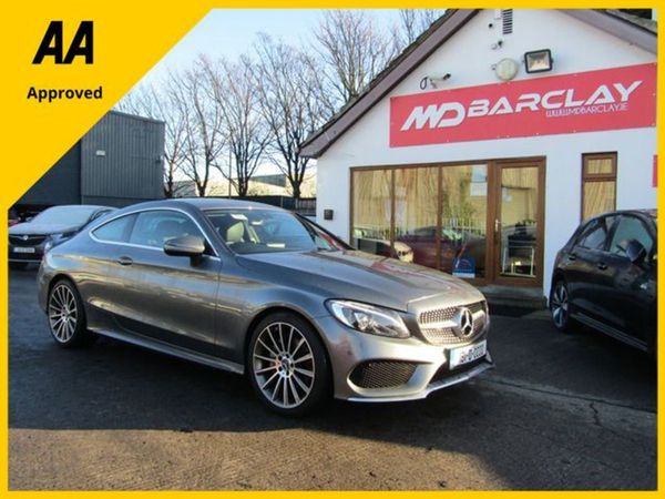 Mercedes-Benz C-Class Coupe, Diesel, 2018, Grey