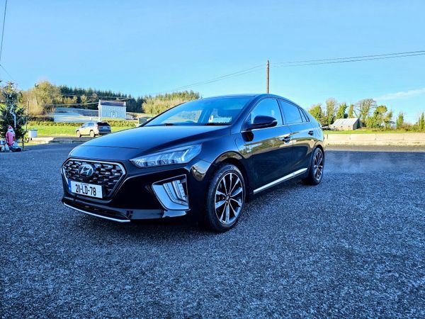Hyundai IONIQ Hatchback, Petrol Plug-in Hybrid, 2021, Black