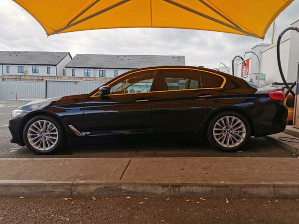 BMW 5-Series Saloon, Diesel, 2018, Black