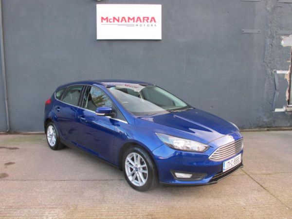 Ford Focus Hatchback, Petrol, 2017, Blue