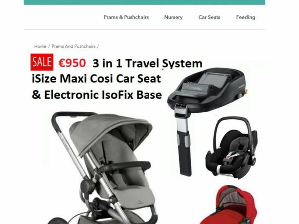Rachel zoe travel system clearance