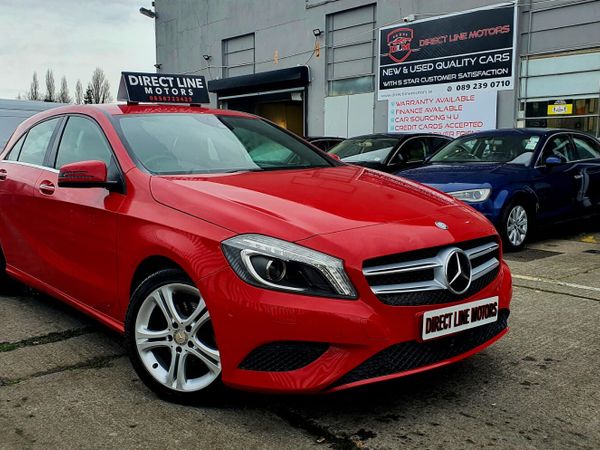 Mercedes-Benz A-Class Hatchback, Petrol, 2015, Red