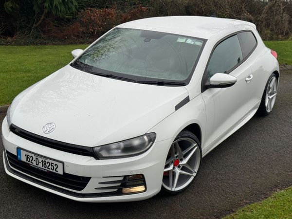 Volkswagen Scirocco Coupe, Diesel, 2016, White