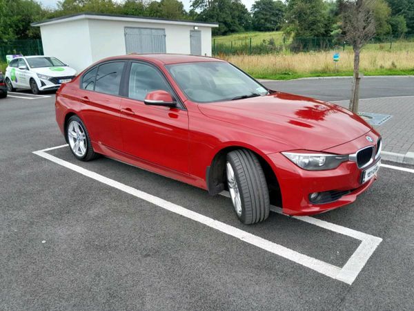 BMW 3-Series Saloon, Diesel, 2015, Red