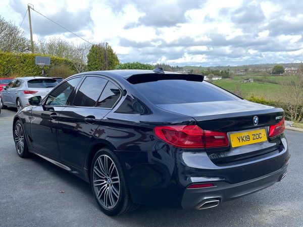 BMW 5-Series Saloon, Diesel, 2019, Black